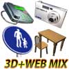 3D＋WEB MIX/3D素材